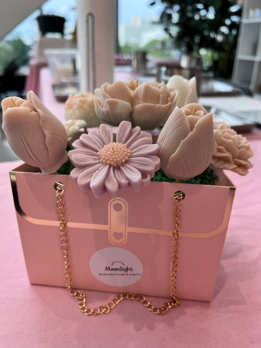 Floral Candle Bouquet