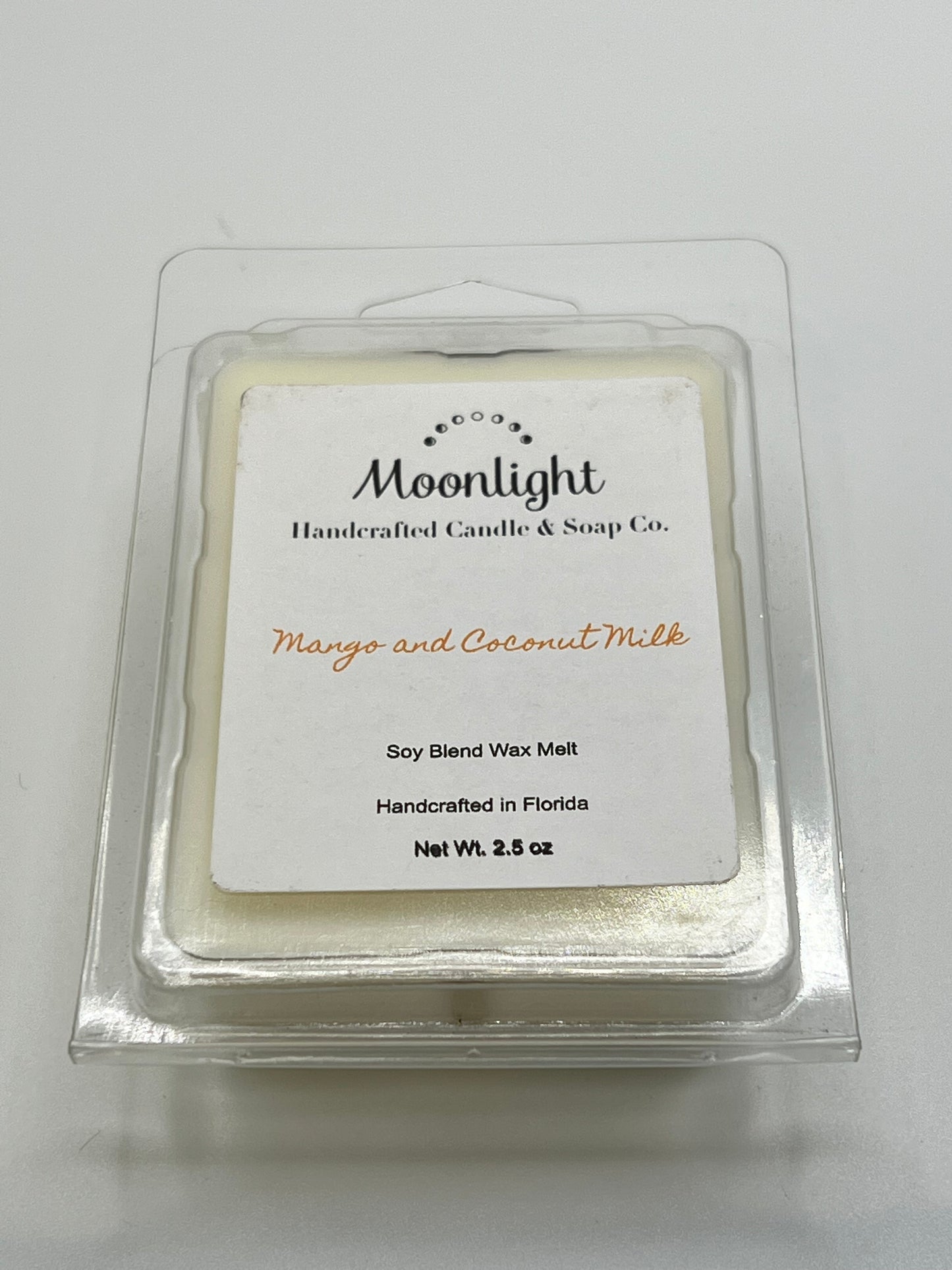 Mango Coconut and Milk Wax Tart
